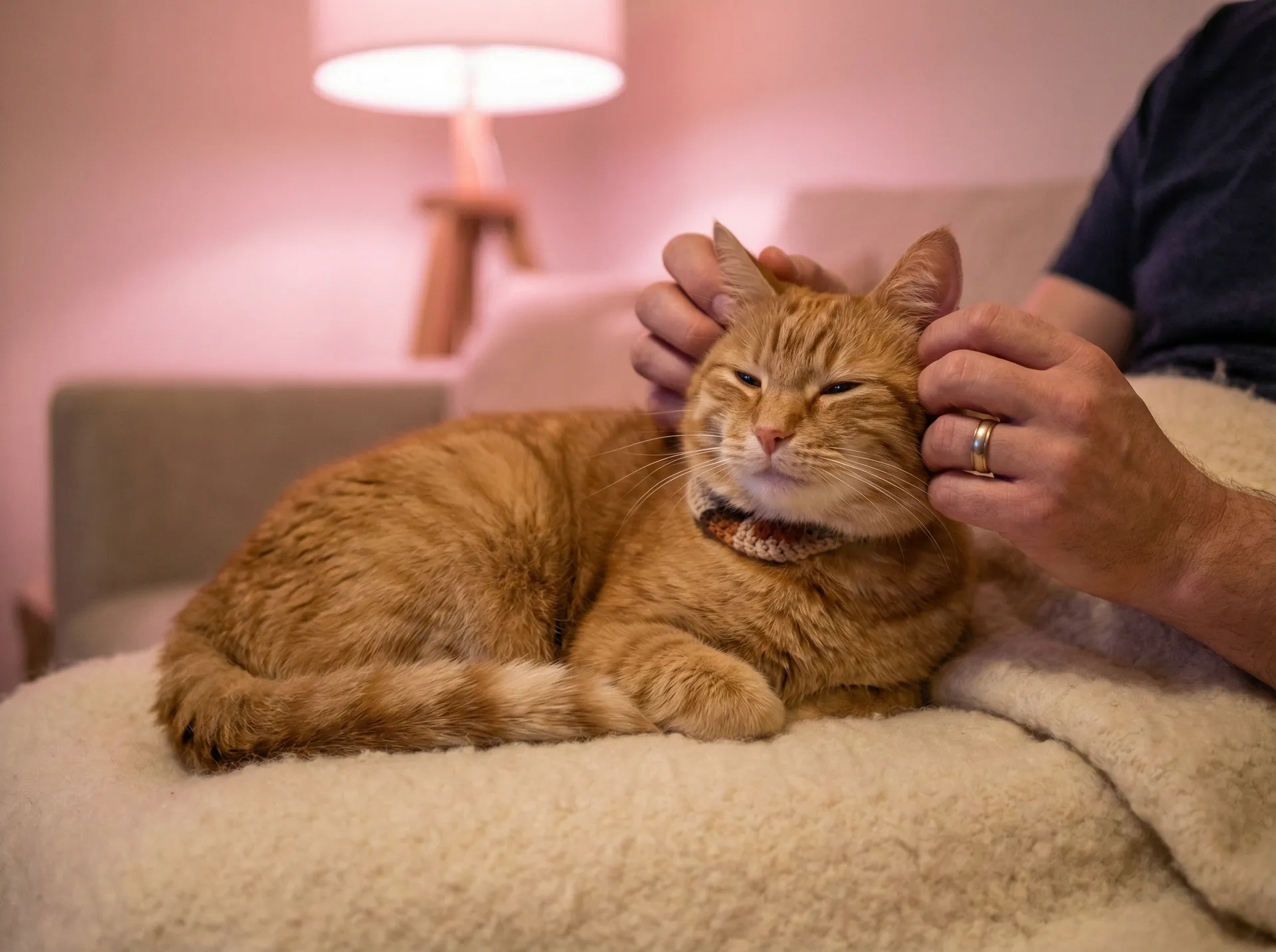 猫咪被温柔抚摸的幸福时刻 - 国外免费能收黄台的APP